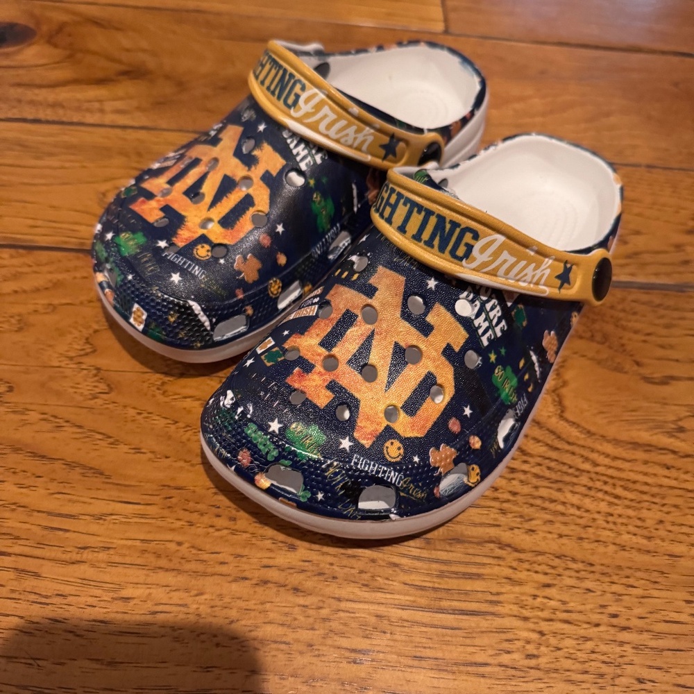 Notre Dame kid shoe